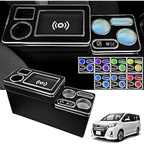 80ノア、ボクシィー用 ワイヤレス充電 センターコンソール 楽天市場】【ワイヤレス充電 センターコンソールボックス】ノア